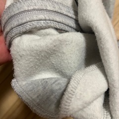 baby Gap✨レアデザイン✨ハート柄✨フリースパーカー✨フード付き✨の画像