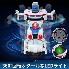 【KIDSTOYS】変身 ロボット 車 おもちゃ 変形ドライブカー 男の子 誕生日 プレゼントの画像