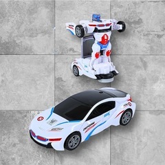【KIDSTOYS】変身 ロボット 車 おもちゃ 変形ドライブカー 男の子 誕生日 プレゼントの画像