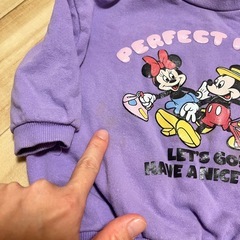 LITTC×Disney✨人気完売✨ミッキーミニートレーナー✨スエット✨の画像