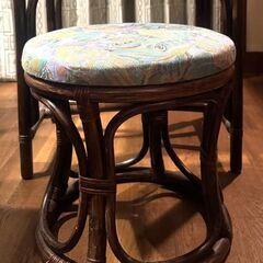 マダムロタン 籐製ドレッサー一式 の画像