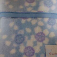 新品箱入り【②ニューマイヤー毛布／京都西川】140×210(シングル)水色の画像