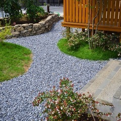 庭用の砂利を探しています。