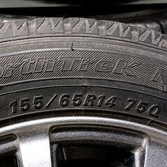 【代理出品！】155/65-14スタッドレスタイヤセット！の画像