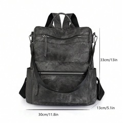 【新品未使用】グレー3wayリュックの画像