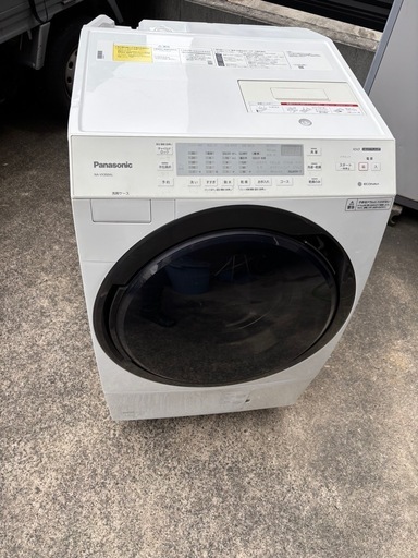 【取引中】【分解洗浄・消耗品交換済み】パナソニック  ドラム式洗濯機  2019年製  NA-VX300AL 左開き 洗濯10kg 乾燥 6kg  Vベルト、ダンパー3本交換　無料配達設置行います(条件あり) Panasonic 　ヒートポンプ式洗濯乾燥機