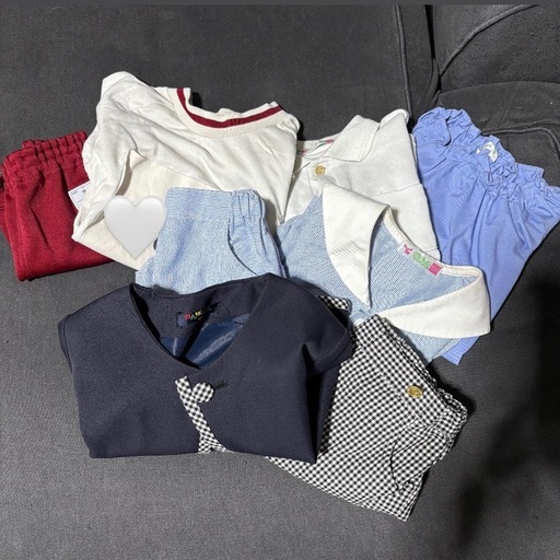 啓明幼稚園 制服 1式セット