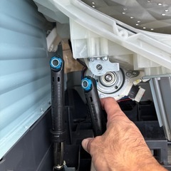 【分解洗浄・消耗品交換済み】パナソニック  ドラム式洗濯機  2019年製  NA-VX300AL 左開き 洗濯10kg 乾燥 6kg  Vベルト、ダンパー3本交換　無料配達設置行います(条件あり) Panasonic 　ヒートポンプ式洗濯乾燥機の画像