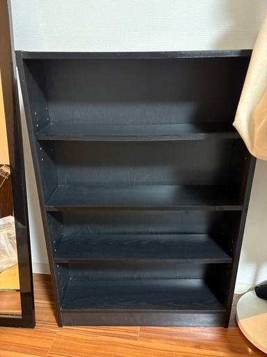 カラーボックス／本棚ブラックお譲りします (かげ) 弁天町の収納家具