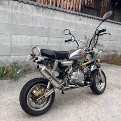 モンキー中華 125cc 983km 綺麗な一台！over マフラー着いてます（^^）滋賀県の画像