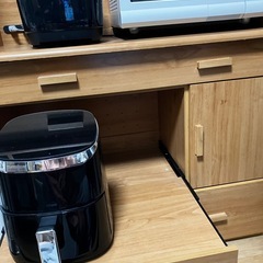 キッチン収納 食器棚 レンジ台の画像