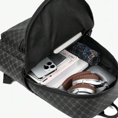 【新品】メンズ総柄ビジネスリュックの画像