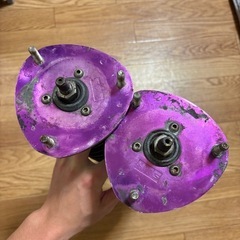 HKS 車高調 2本 抜け固着無し17クラウン チェイサー マークII クレスタの画像