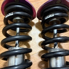 HKS 車高調 2本 抜け固着無し17クラウン チェイサー マークII クレスタの画像