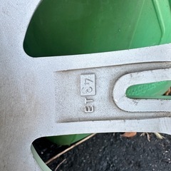 【Kカーなどに】15インチアルミホイールセットの画像