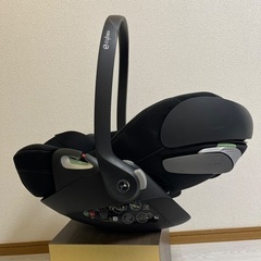 サイベックス クラウド T i-Size Plus ブラックベビーシート cloud t 最高級 現行モデル i-size Cybex ブラック チャイルドシートの画像