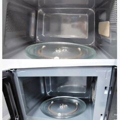 高年式　2024年製　アイリスオーヤマ　電子レンジ　PMG-T179-B　動作良好　ヘルツフリー　単機能　ターンテーブル　IRIS OHYAMA　347ZSの画像