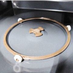 高年式　2024年製　アイリスオーヤマ　電子レンジ　PMG-T179-B　動作良好　ヘルツフリー　単機能　ターンテーブル　IRIS OHYAMA　347ZSの画像