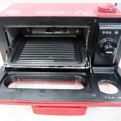 SHARP　トースター　AX-H1-R　動作良好　ヘルシオ　グリエ　ウォーターオーブン専用機　レッド　2017年製　シャープ　411ZS　554ZSの画像