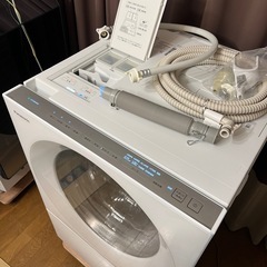 超美品　パナソニック　右開き　VG1400R ドラム式洗濯乾燥機　2021年購入　洗濯10k 乾燥5k 大容量の画像