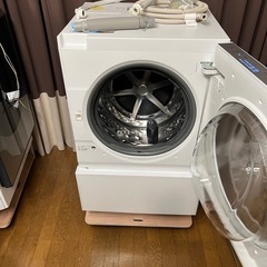 超美品　パナソニック　右開き　VG1400R ドラム式洗濯乾燥機　2021年購入　洗濯10k 乾燥5k 大容量の画像