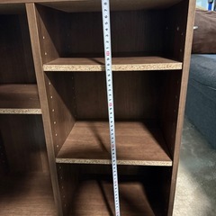 キャスター付き本棚の画像