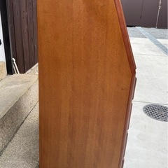 アンティーク ライティングビューロー ビューロー　机 棚 タンス の画像