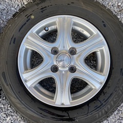 ★ブリヂストン★2020年まだまだ使える 155/80r13 13インチ　pcd100 4h 残溝5mm以上の画像