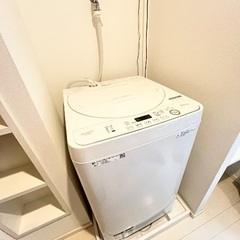 SHARP5.5kg縦型洗濯機の画像
