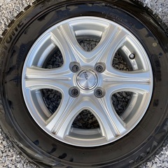 ★ブリヂストン★2020年まだまだ使える 155/80r13 13インチ　pcd100 4h 残溝5mm以上の画像