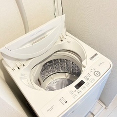 SHARP5.5kg縦型洗濯機の画像