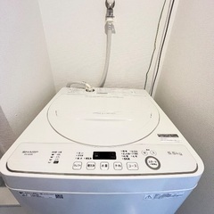 SHARP5.5kg縦型洗濯機の画像