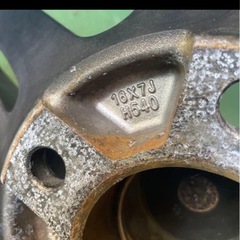 【良品】★BSJ★アルミホイール★114.3 5穴16×7J+35★デリカD5★の画像