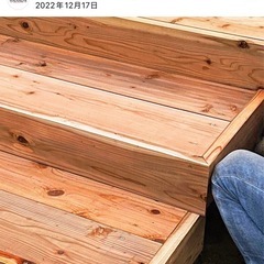 ウッドデッキデザイン 施工の画像