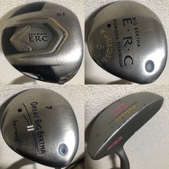 依頼品 レディース 完璧に揃ったゴルフセット キャロウェイ エスヤード ウィルソン 高級モデル 最強フルチタンアイアン このままコースも行けます！ の画像