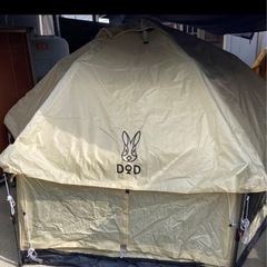 【まとめ売り】★DOD★キノコテント&タープ&マット&ベンチ&ワゴンフルセット★の画像
