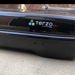 ②★terzo★ルーフボックス★付属品有り★スノーボード★キャンプ等に★の画像