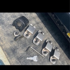 ①★TERZO★ルーフボックス★ローライダー★鍵&付属品有り★スキー&スノーボード★の画像