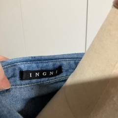 （お取引中）INGNI ユーズド　ダンガリーシャツ　Mサイズの画像