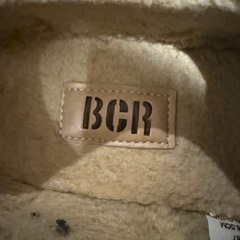 スウェードコーデュロイネイビーシューズ　ボアの画像