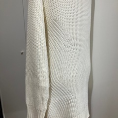 クリーニング済み　ウール込み　ニットワンピースの画像