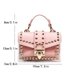 🤍ゴールドスタッズバッグの画像