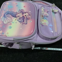 Bobdog 人魚柄 キッズリュックサック パープル 女の子の画像