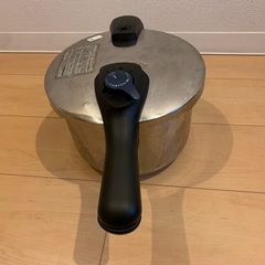 パール金属　クイックエコ 3層底　圧力鍋5.5L　 IH対応 3層底 H-5042の画像