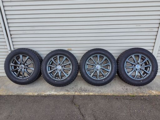215/60R16 スタッドレスタイヤ グッドイヤー アルミホイールセット 4本