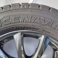 215/60R16  スタッドレスタイヤ グッドイヤー アルミホイールセット 4本組の画像