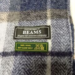 BEAMS 新品未使用マフラーの画像