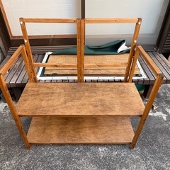 キャンプ用に作ったキッチンテーブル
の画像