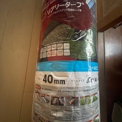 人工芝　リアリーターフ　パイル40mm 2M✖️5M ピン付きの画像