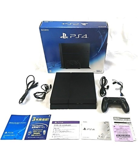 PlayStation 4 ジェット・ブラック (CUH-1200AB01) (k.wata) 枚方の